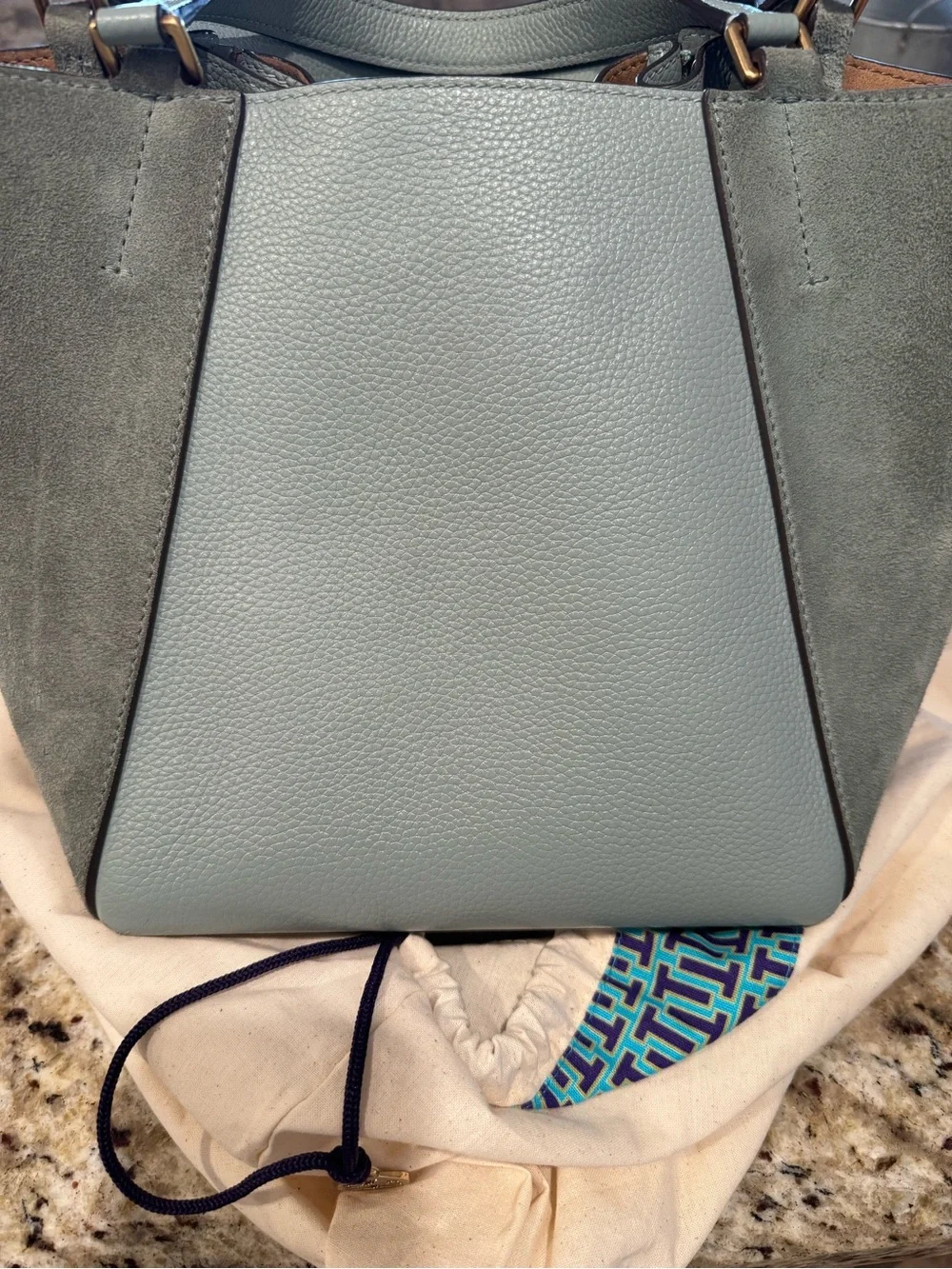 Tory Burch McGraw Dragonfly Drawstring Satchel